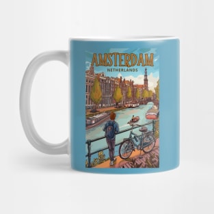 Amsterdam Netherlands Mug